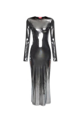 Diesel D-Mathi Metallic Maxi Dress